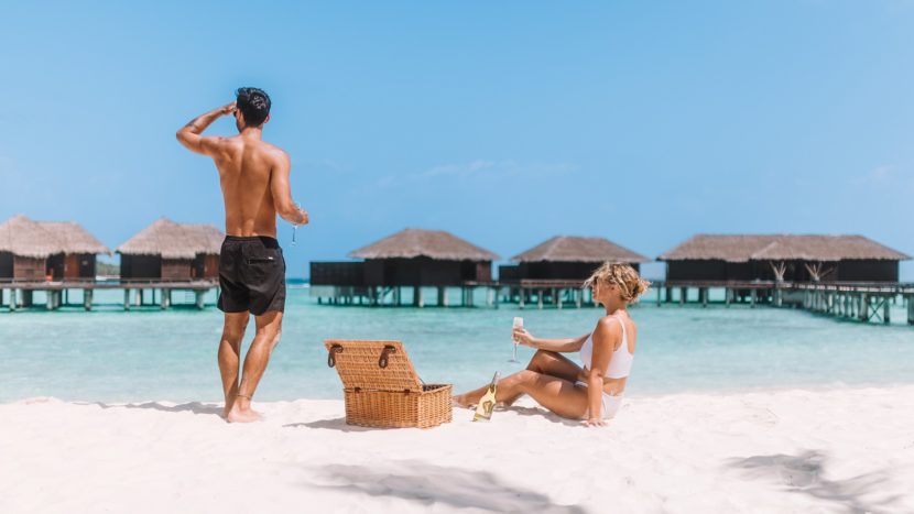 День Святого Валентина в Sheraton Maldives Full Moon Resort & Spa Sheraton Maldives 1