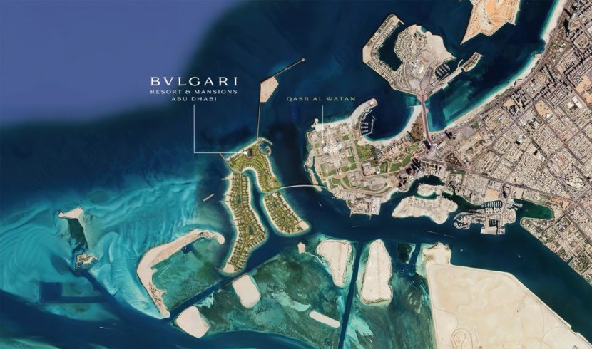 BVLGARI HOTELS & RESORTS Bvlgari Resort & Mansions Abu Dhabi - Location Map